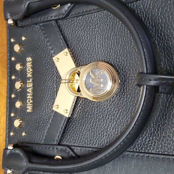 Michael Kors Nouveau Hamilton satchel handbag NWT - Picture 10 of 11